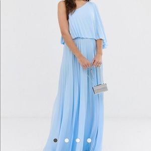Sky bleu long dress